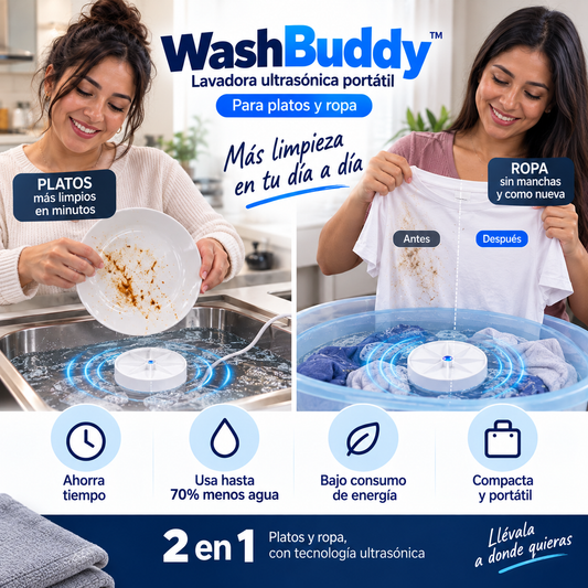 Wash™ - Lavadora portátil para platos y ropa