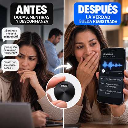 RECORD - Grabadora portátil con activación por voz