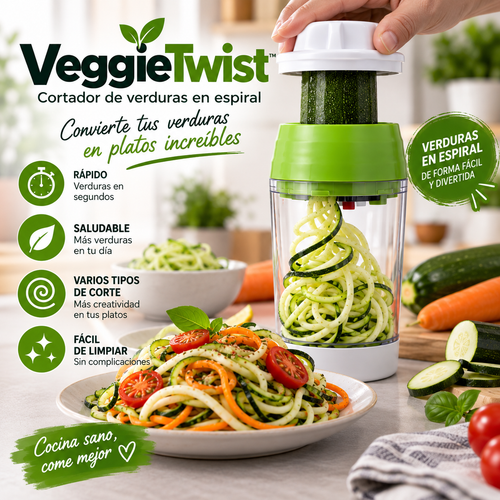 VeggieTwist - Cortador de Verduras en Espiral
