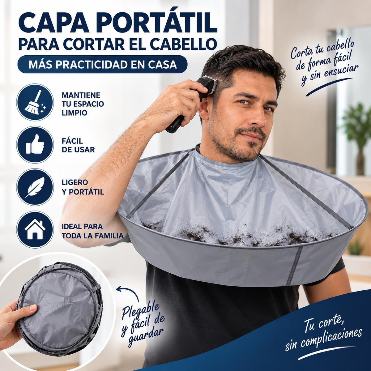 Catch - Capa recolectora para cortar el cabello