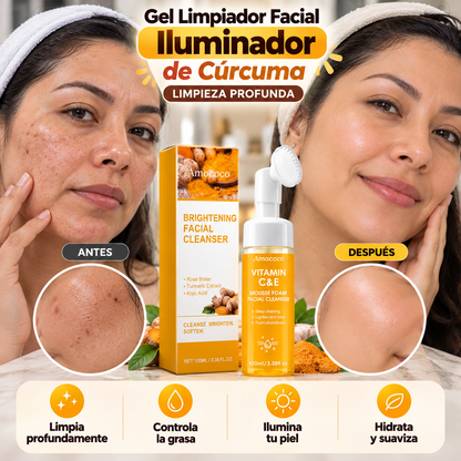 Curcuma Glow - Gel Limpiador Facial