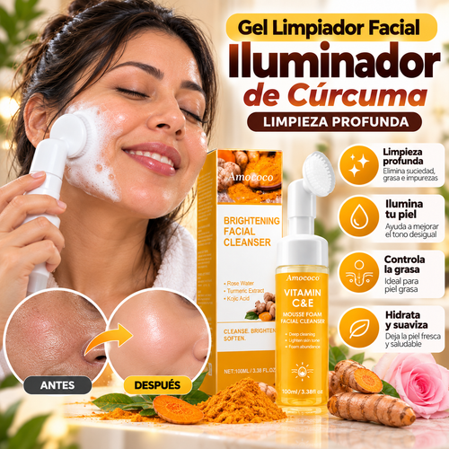Curcuma Glow - Gel Limpiador Facial
