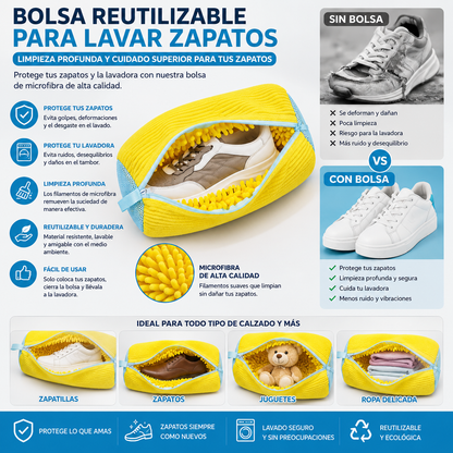 SneakWash- Bolsa protectora para lavar calzado