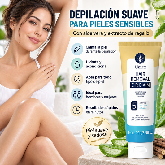 UMEX - Crema depilatoria para pieles sensibles