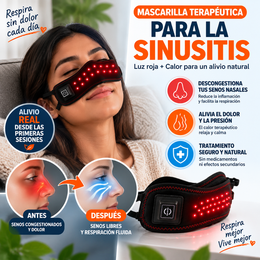 Sinera™ - Mascarilla terapéutica para la sinusitis