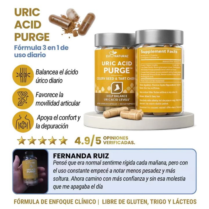 VitalUrge - Purge Ácido Úrico