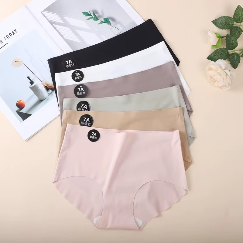 🌸 SilkFit™ | Pack de 4 Bragas Sin Costuras Premium