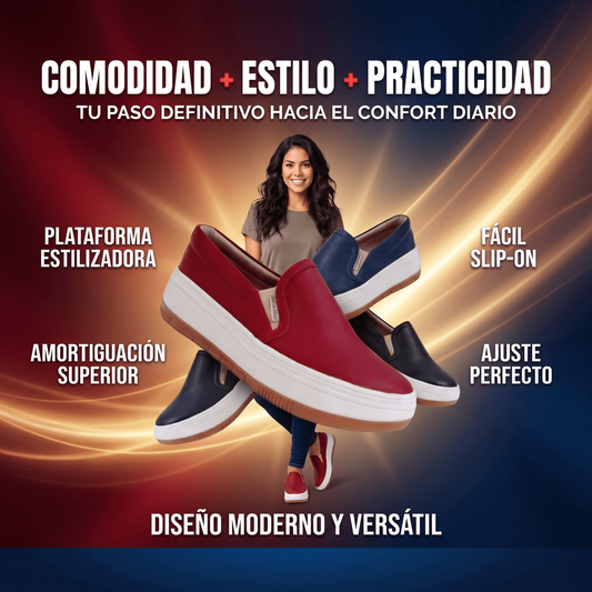BIANCA CONFORT - ZAPATILLAS CON LA ALTURA IDEAL