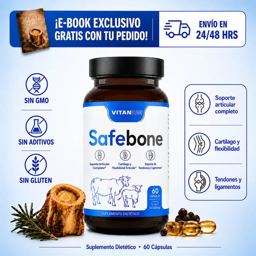 Safebone® — Alivia la inflamación de las articulaciones de forma natural