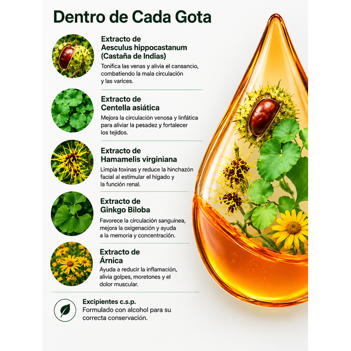 Gotas Vitaly™ - Drena naturalmente la hinchazón