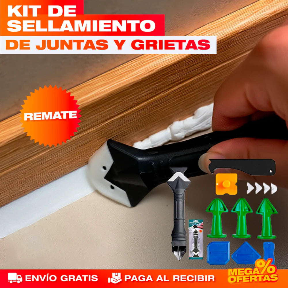 Kit de Sellamiento de Juntas y Grietas