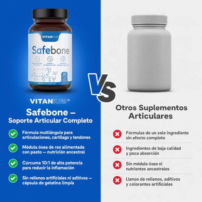 Safebone® — Alivia la inflamación de las articulaciones de forma natural